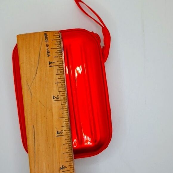 RED RFID zipper protection wallet case - Picture 5 of 6